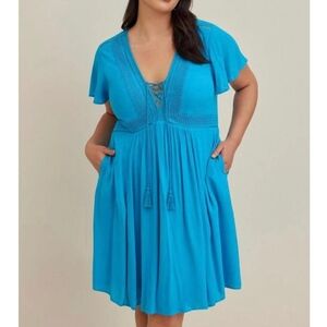 Women's Blue Torrid Dress